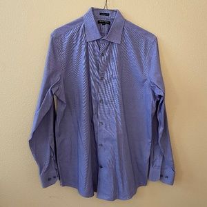 Banana Republic Purple/Iridescent Button Down Dress Shirt